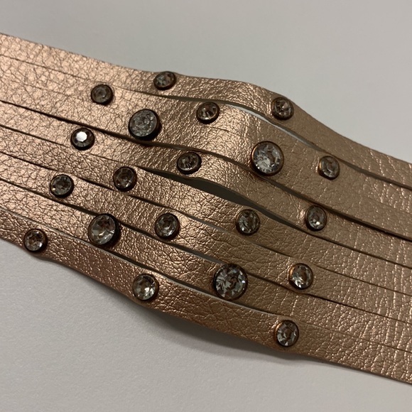 Copper/Rose Gold Wrap Bracelet - Picture 3 of 9